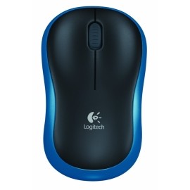 Mouse Logitech Óptico M185, Inalámbrico, USB, 1000DPI, Azul