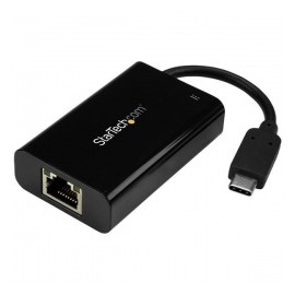 StarTech.com Adaptador USB-C de Red Ethernet Gigabit con Entrega de Potencia, 5000 Mbit
