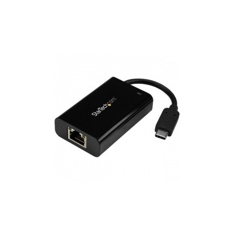 StarTech.com Adaptador USB-C de Red Ethernet Gigabit con Entrega de Potencia, 5000 Mbit