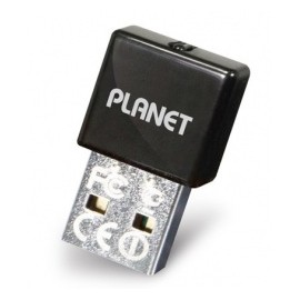 Planet Mini Adaptador de Red USB 2.0 WNL-U556M, Inalámbrico, 300 Mbit