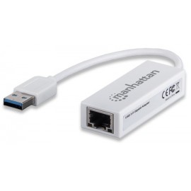 Intellinet Adaptador de Red USB 506847, Alámbrico, 1000 Mbit