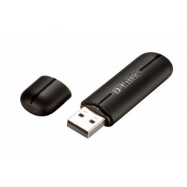 D-Link Adaptador de Red USB DWA-125, Inalámbrico, 2.4 - 2.4835GHz