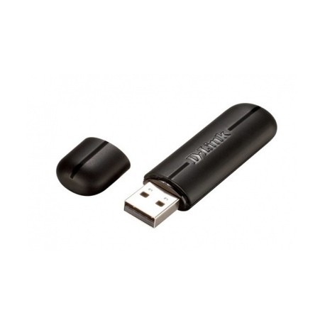 D-Link Adaptador de Red USB DWA-125, Inalámbrico, 2.4 - 2.4835GHz