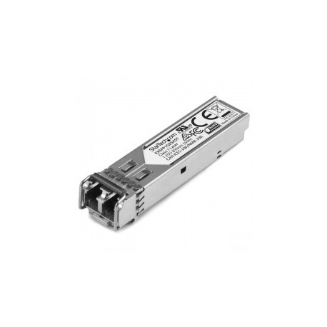 StarTech.com Módulo Transceptor de Fibra SFP de 1Gigabit 1000Base-SX, Multimodo LC, 550m, Compatible con Juniper EX 1GE SX