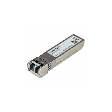 StarTech.com 10GBASE-SR Mini-GBIC SFP Módulo Transceptor, 300 Metros, Fibra Multimodo, para Cisco