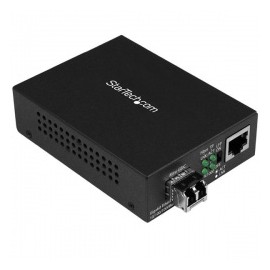 StarTech.com Convertidor de Medios Ethernet Gigabit a Fibra Multimodo LC, 550 Metros