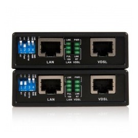StarTech.com Kit Extensor VDSL2 Ethernet a través de Cable de par Sencillo -1km