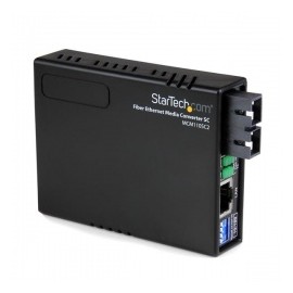 StarTech.com Convertidor de Medios Ethernet de 10-100 Mbps a Fibra Multimodo SC - 2km
