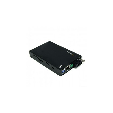 StarTech.com Convertidor de Medios Ethernet 10-100 Mbps a Fibra Multimodo Conector SC - 2km