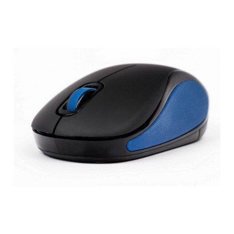 Mini Mouse Naceb Óptico NA-563A, Inalámbrico, 1000DPI, Azul