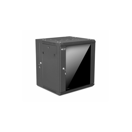 Nexxt Solutions Gabinete de Pared 19 12U, hasta 60kg, Negro