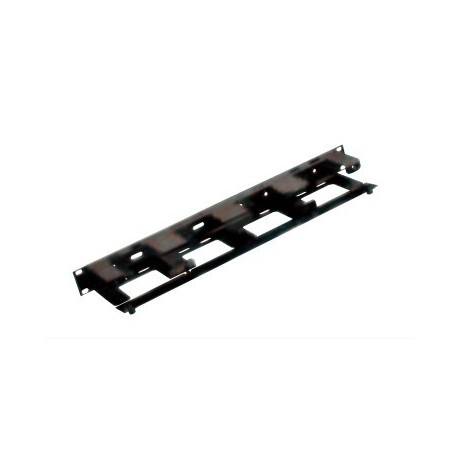 Belden Organizador Horizontal de Cables, 1U, Negro