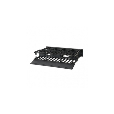 Panduit Organizador Horizontal de Cable NM2, 2U, Negro