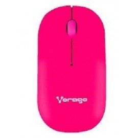 Mouse Vorago Óptico MO-205R, Inalámbrico, USB, 1000DPI, Rosa