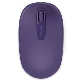 Microsoft Wireless Mobile Mouse 1850, Inalámbrico, USB, 1000DPI, Morado