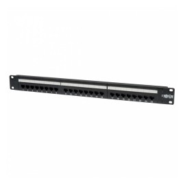 Tripp Lite Panel de Parcheo Cat6, RJ-45 Hembra, 1U, 24 Puertos