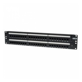 Tripp Lite Panel de Parcho Cat6 para Rack de 19, RJ-45, 48 Puertos